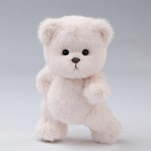 Медведь Lina TeddyTales, розовая пудра, длинная шерсть, S, 20 см